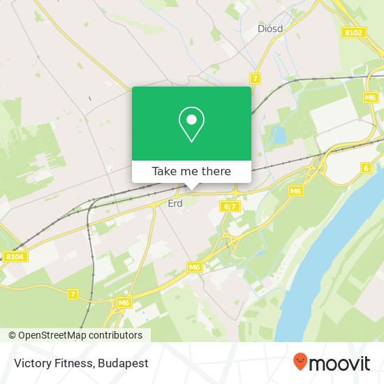 Victory Fitness map