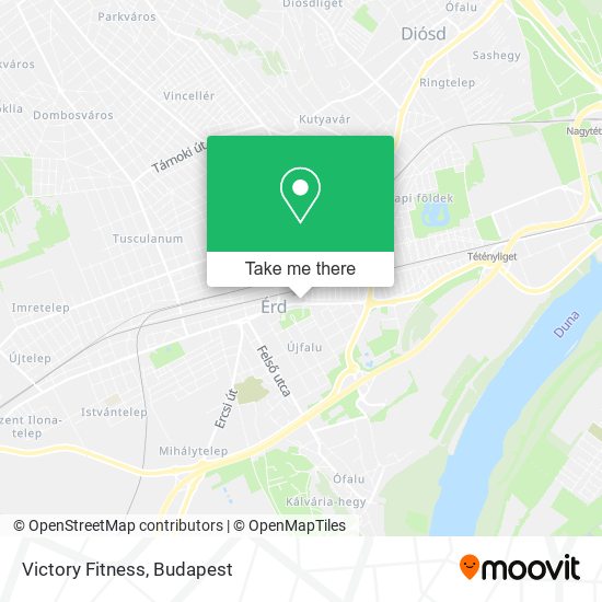 Victory Fitness map