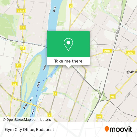 Gym City Office map