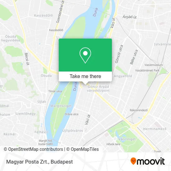 Magyar Posta Zrt. map