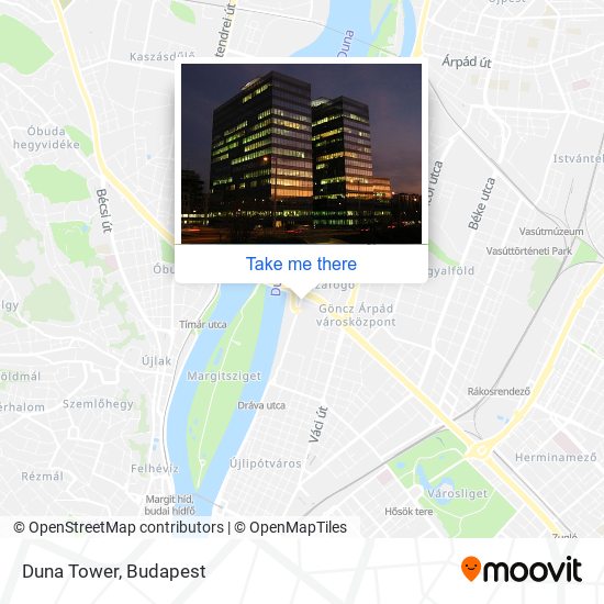 Duna Tower map