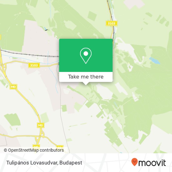 Tulipános Lovasudvar map