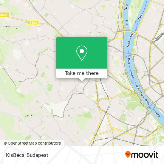 KisBécs map