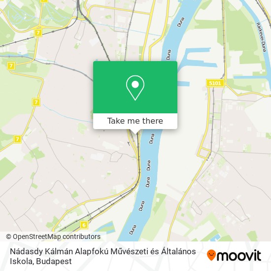 Nádasdy Kálmán Alapfokú Művészeti és Általános Iskola map