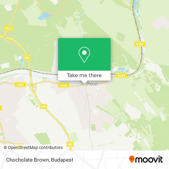Chocholate Brown map