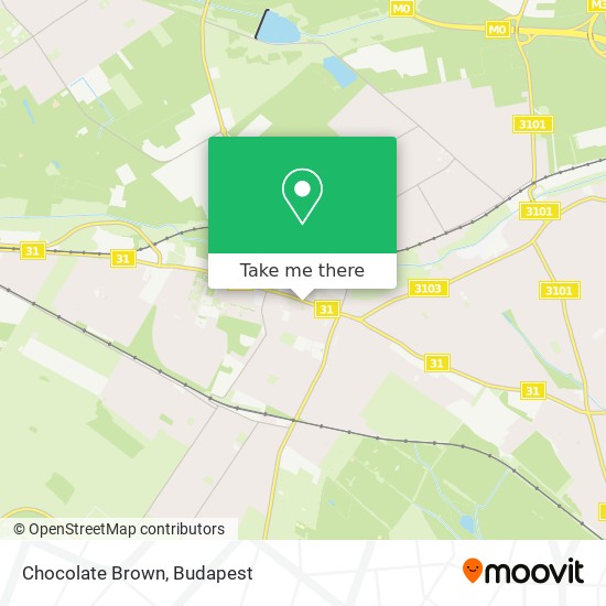 Chocolate Brown map