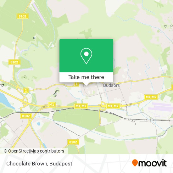 Chocolate Brown map