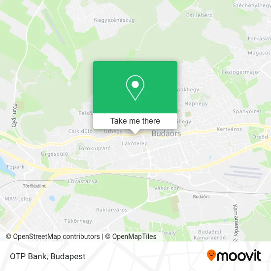 OTP Bank map
