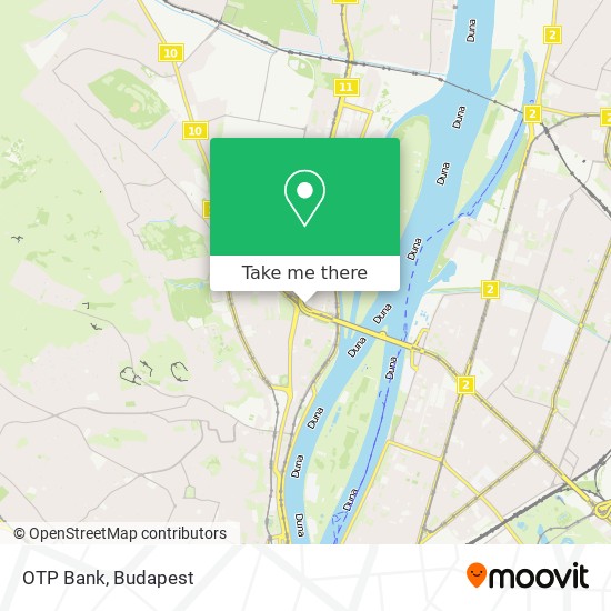 OTP Bank map