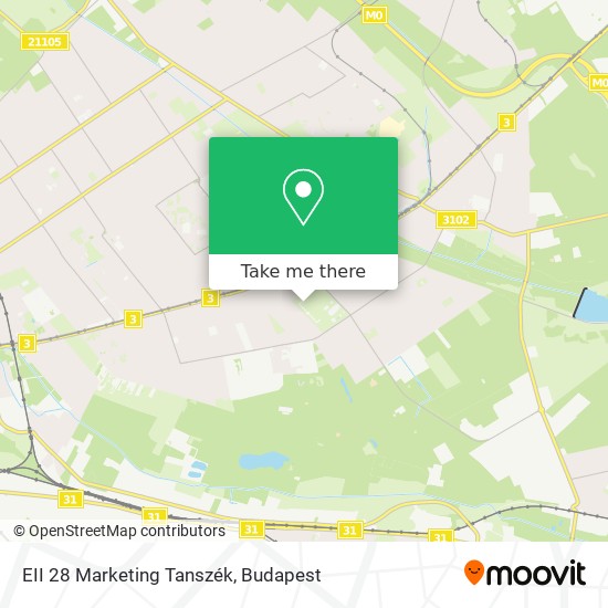 EII 28 Marketing Tanszék map