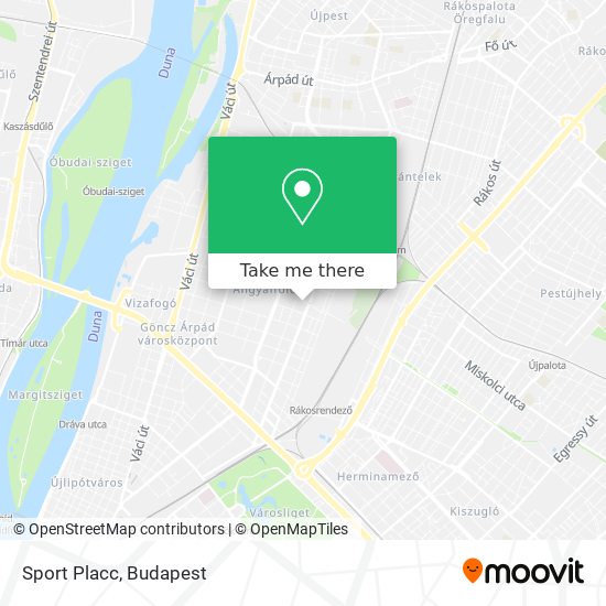 Sport Placc map