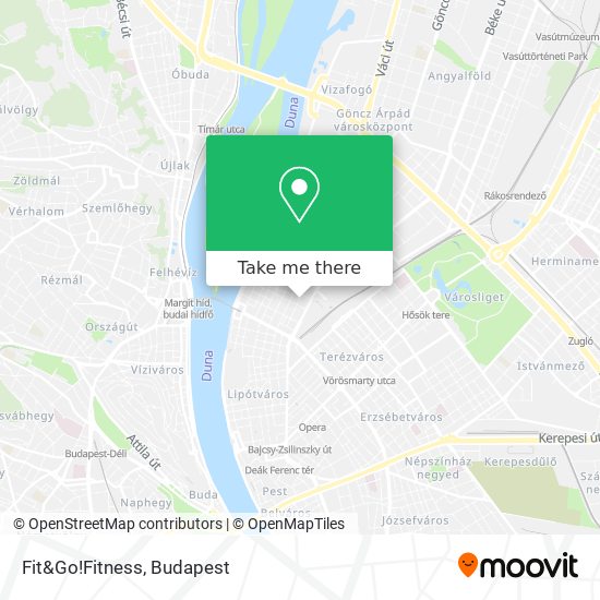 Fit&Go!Fitness map