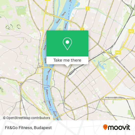 Fit&Go Fitness map