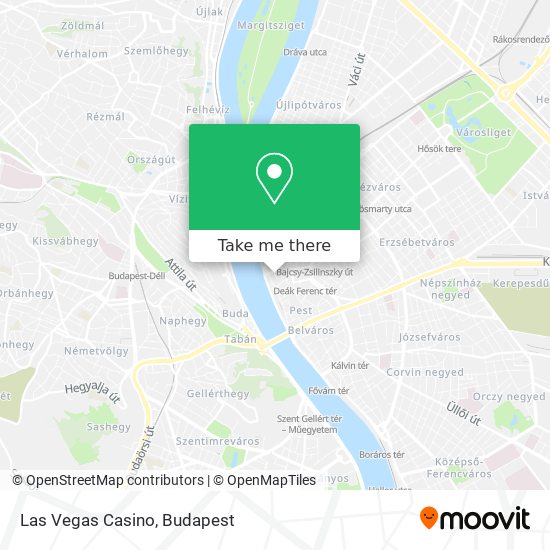 Las Vegas Casino map