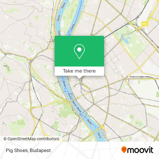 Pig Shoes map