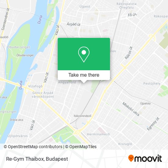 Re-Gym Thaibox map