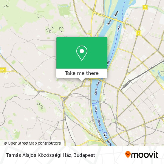 Tamás Alajos Közösségi Ház map