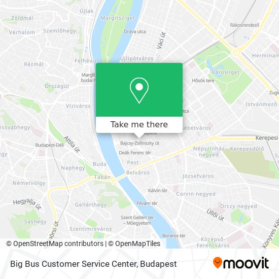 Big Bus Customer Service Center map