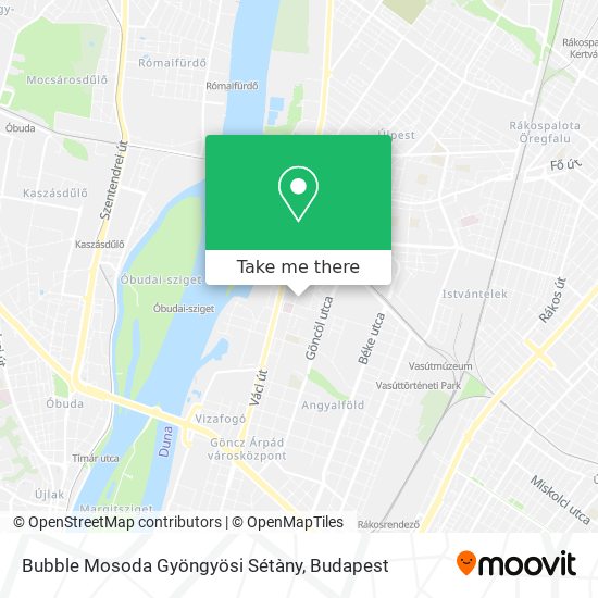 Bubble Mosoda Gyöngyösi Sétàny map