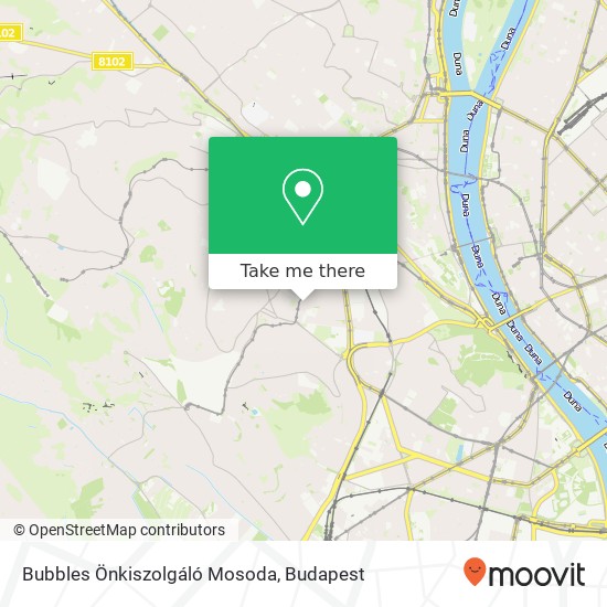 Bubbles Önkiszolgáló Mosoda map