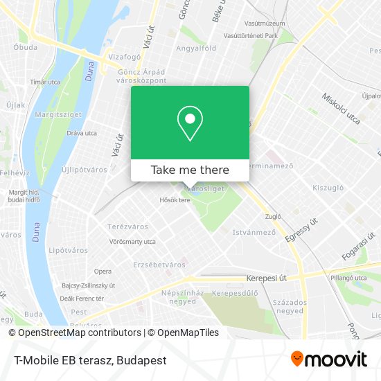 T-Mobile EB terasz map
