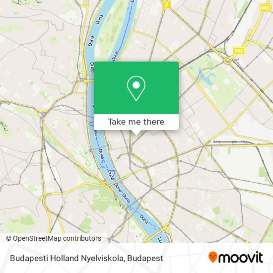 Budapesti Holland Nyelviskola map