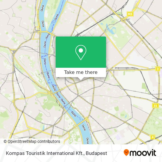 Kompas Touristik International Kft. map