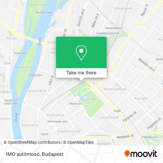 IMO autómosó map