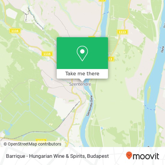 Barrique - Hungarian Wine & Spirits map