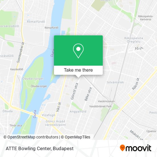 ATTE Bowling Center map