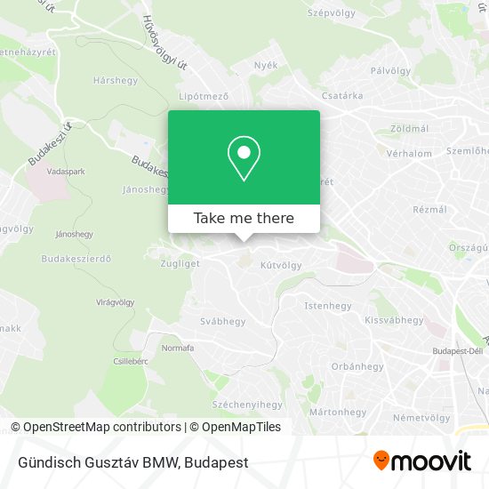 Gündisch Gusztáv BMW map