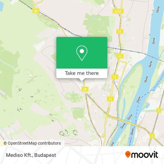 Mediso Kft. map