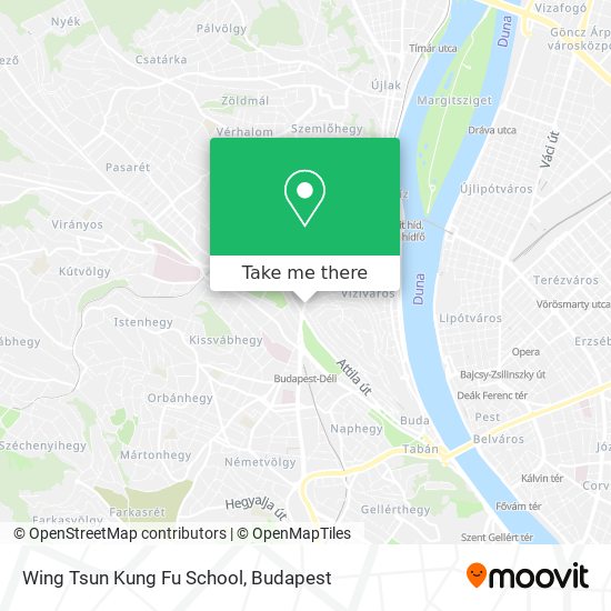 Wing Tsun Kung Fu School map
