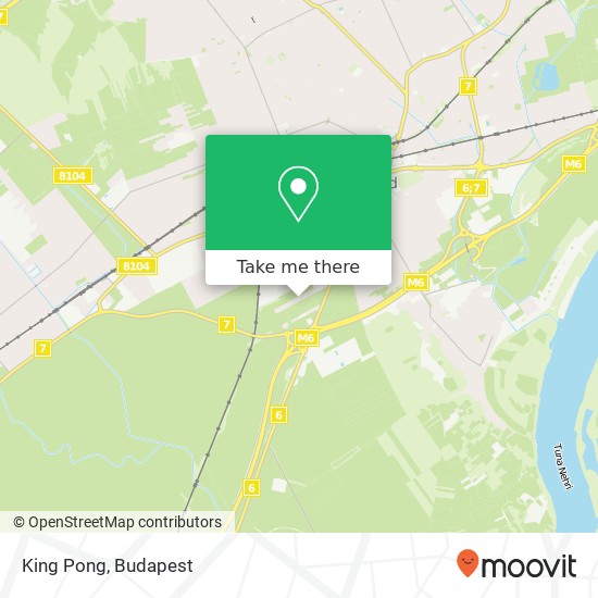 King Pong map
