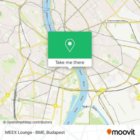 MEEX Lounge - BME map