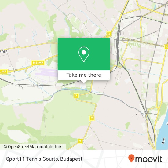 Sport11 Tennis Courts map