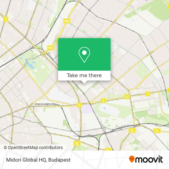 Midori Global HQ map