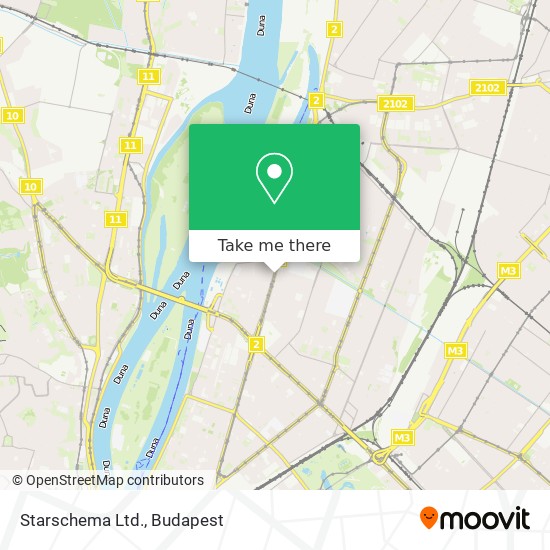 Starschema Ltd. map