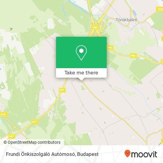 Frundi Önkiszolgáló Autómosó map