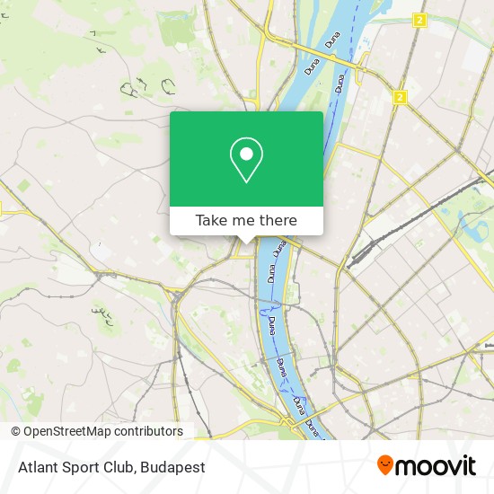 Atlant Sport Club map