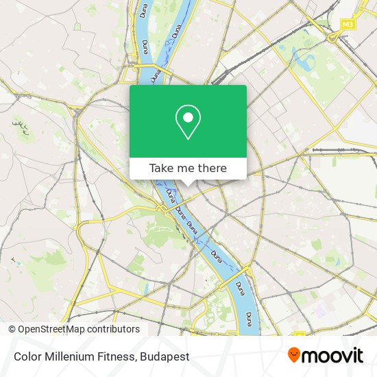 Color Millenium Fitness map