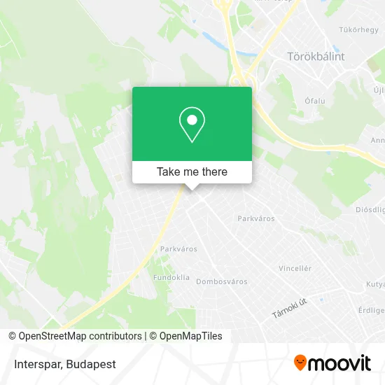 Interspar map