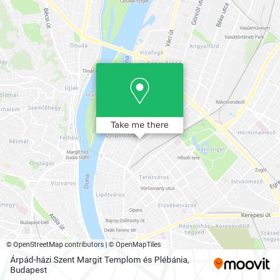 Árpád-házi Szent Margit Templom és Plébánia map
