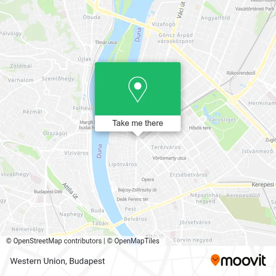 Western Union map