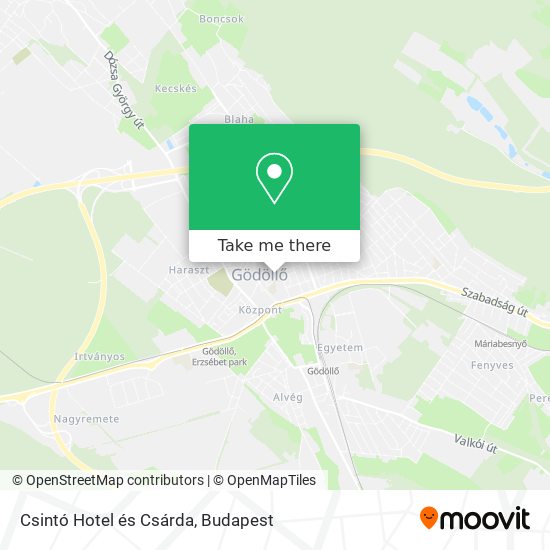 Csintó Hotel és Csárda map