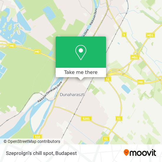 Szeprolgri's chill spot map