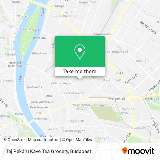 Tej Pékáru Kávé Tea Grocery map