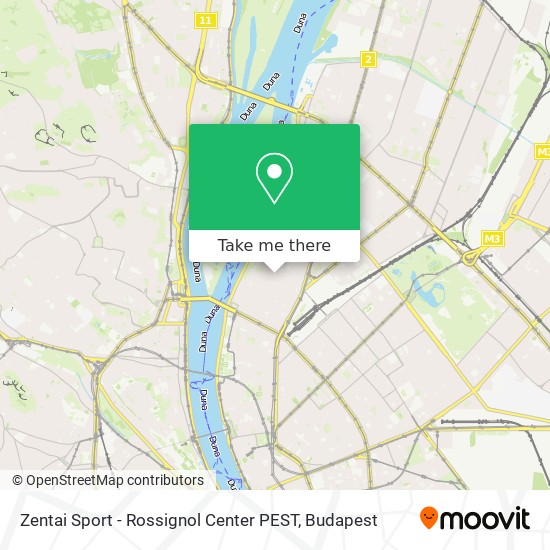 Zentai Sport - Rossignol Center PEST map
