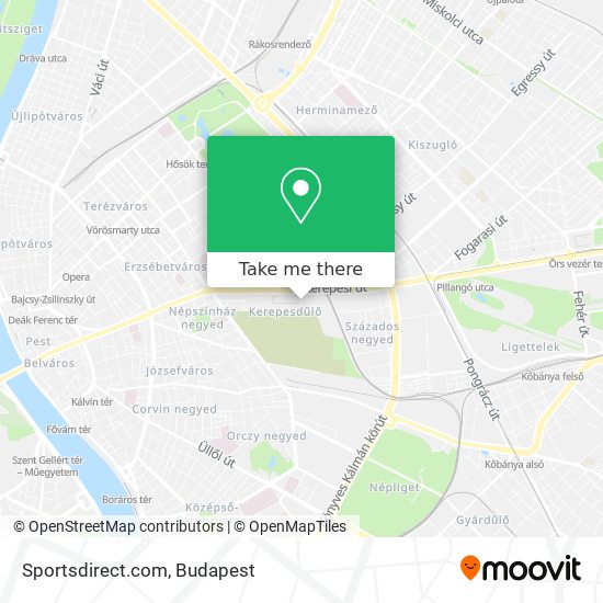 Sportsdirect.com map