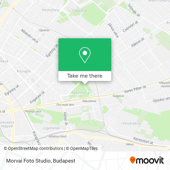 Morvai Foto Studio map